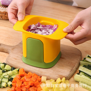 Dicing Artifact French Fries Slicer Carrot Ham Slicer Household Cucumber and Potato Press Slicer
