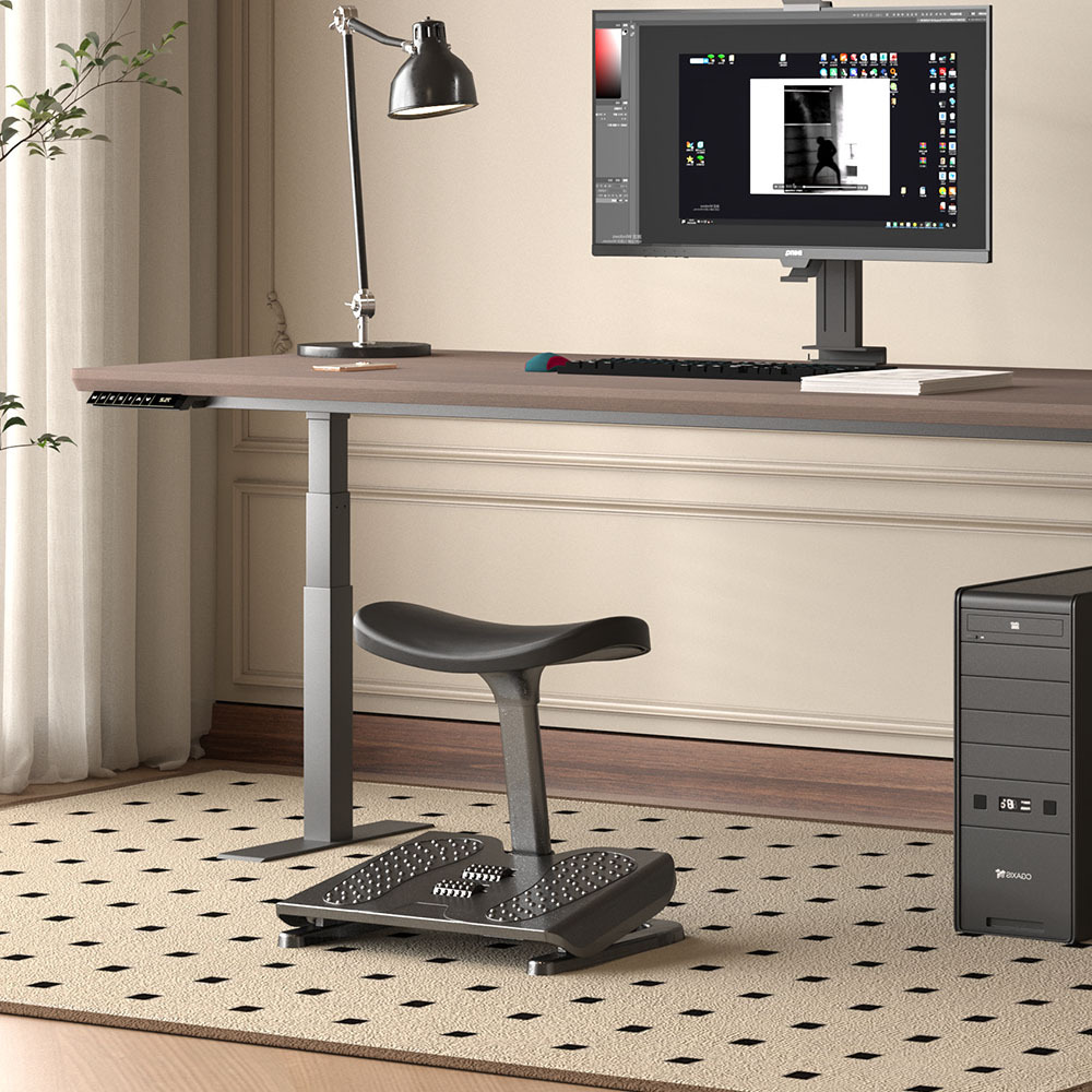 Office Under-Desk Footrest, Workstation Office Chair Accessory Footrest, Under-Desk Magic Footrest, Foot Massage Footrest Pedal