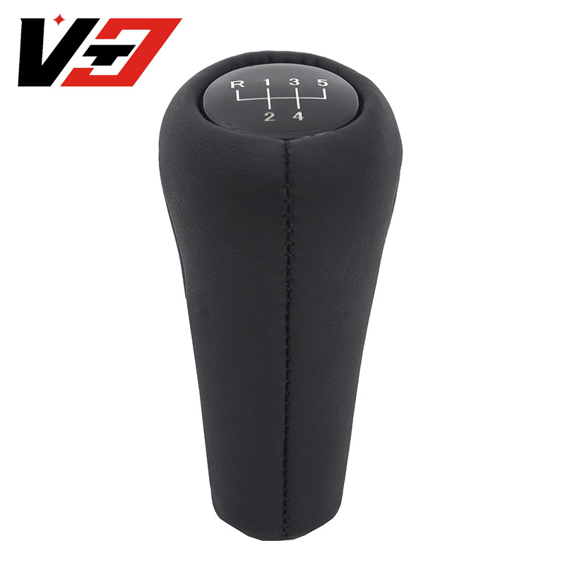 BMW Leather Shift Knob for BMW E36 E46 (Cab and accessories) - full-leather-5-speed-no-mark
