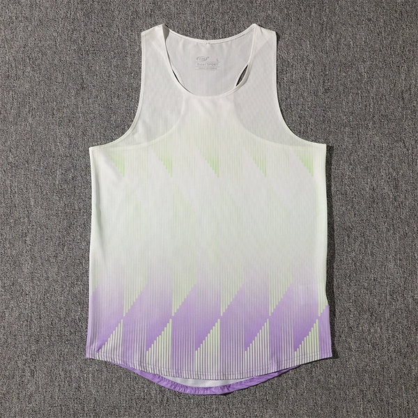 ＜＜24393 White single vest＞＞