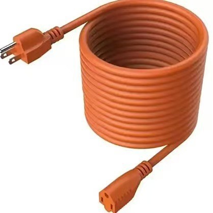 Cable de alimentación de enchufe masculino y femenino estándar americano Cable de extensión americano de tres enchufes para el hogar América del Sur Cable eléctrico image 3
