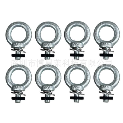 Rack Mounting Accessories, Roof: Roof rack - 8-bright-iron-rings