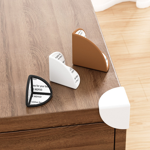 Anti-collision corner table corner transparent anti-collision corner corner protection furniture corner protection soft corner protection child safety silicone protective cover