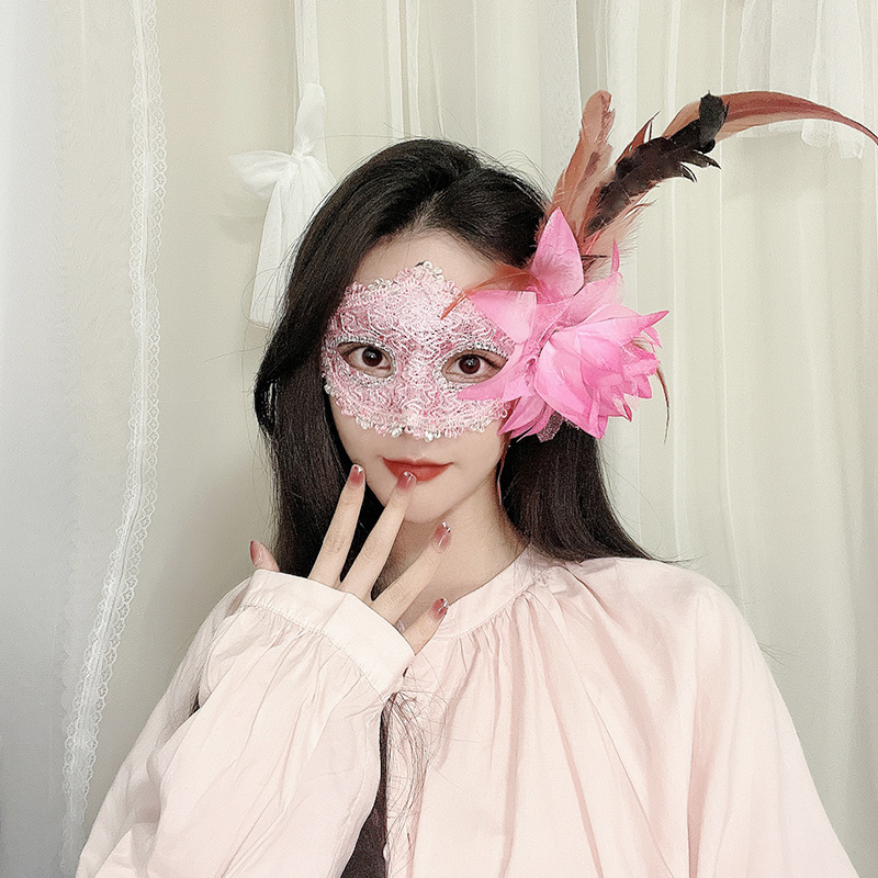 Halloween adulto máscara sexy encaje media cara sexy máscara máscara máscara máscara sexy máscara de ojos accesorios femeninos