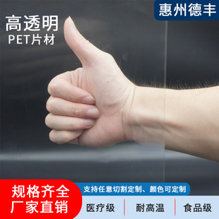 Pet Sheet Is Highly Translucent, Anti-Static, High-Temperature Resistant, Anti-Fog, and Can Be Customized for Electronic Chip Glass Blister Trays and Rolls