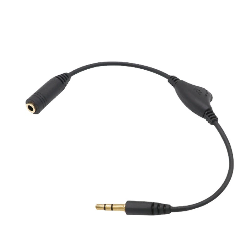 Заводская Прямая поставка 3,5 мужской к женскому аудиолинии регулируемый размер тона удлинительная линия тюнинг колеса аудиолинии