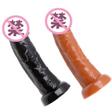 Suction Cup Dildo with TPE Body-Safe Shaft, Hands-Free Mount Base, Dual-Use Design — detail image 6