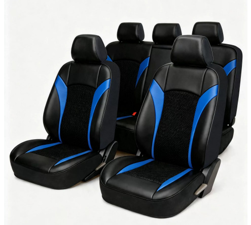 New cross-border car seat cushion, single-person car seat cushion, leather breathable cushion, European and Middle Eastern car seat cushion