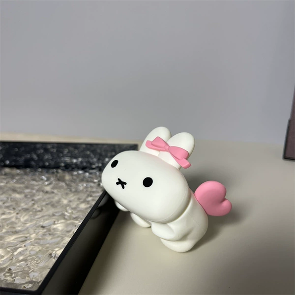 Silicone soft shell-lying butterfly rabbit