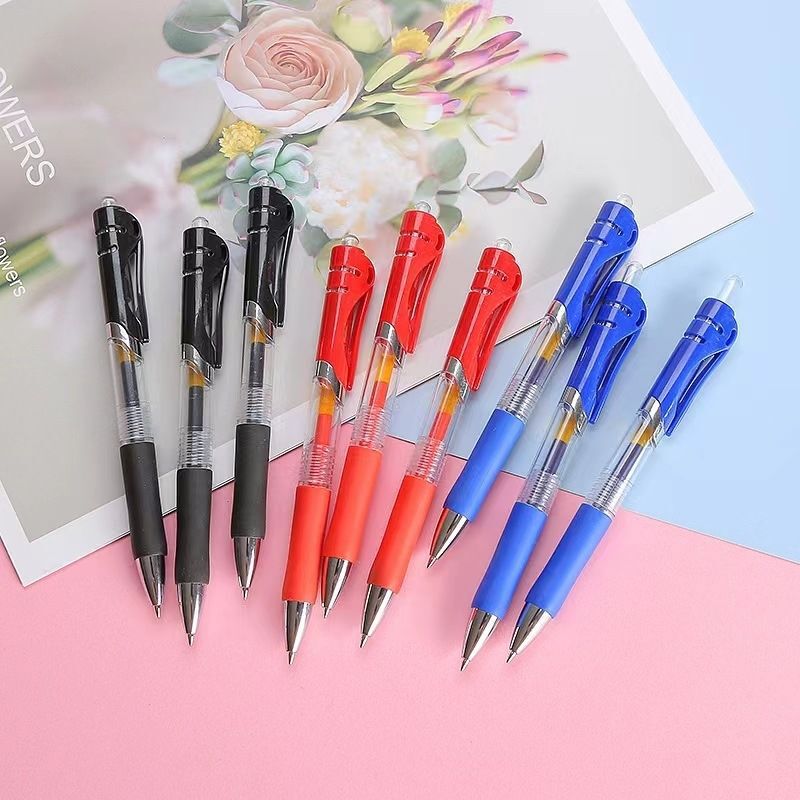 K35 Gel Pen 0.5mm Large Capacity Carbon Brush Question Black Pen Bullet Pen Stationery Office Press Signature Pen K35 Gel Pen 0.5mm Large Capacity Carbon Brush Question Black Pen Bullet Pen Stationery Office Press Signature Pen