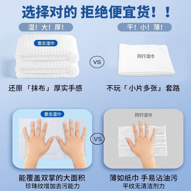 油汚れを除去するキッチンワイプ、家庭用レンジフードの掃除と油汚れを除去するウェットワイプ、大きくて厚い雑巾を送料無料で提供します。|undefined
