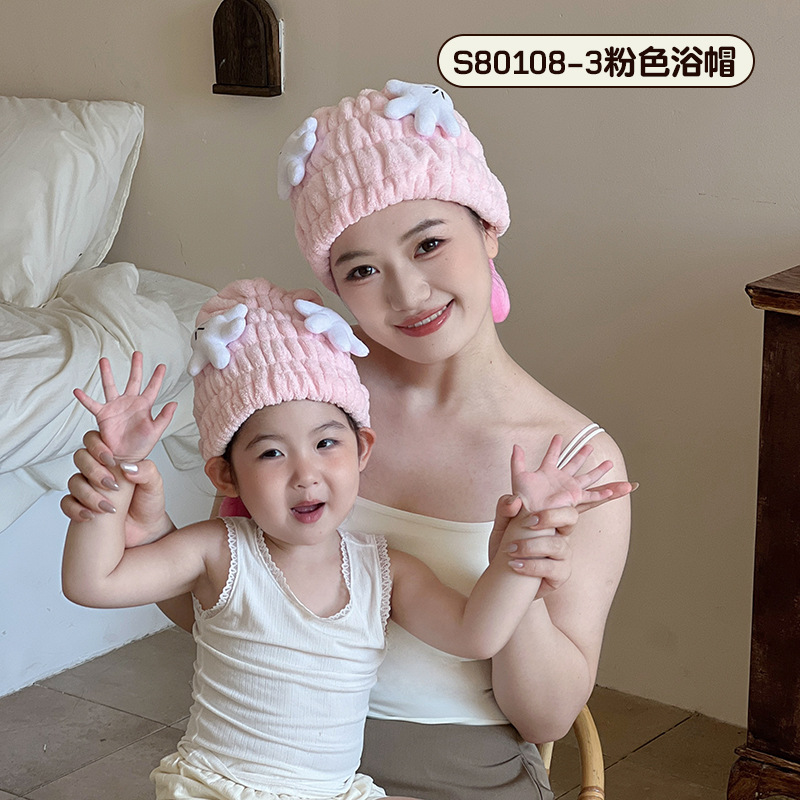 분홍색 귀여운 꼬리 장갑