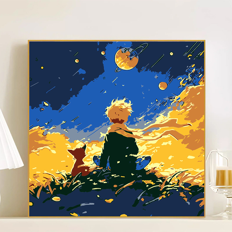 LL075 / 20*20CM（画笔+颜料+绷好内框）