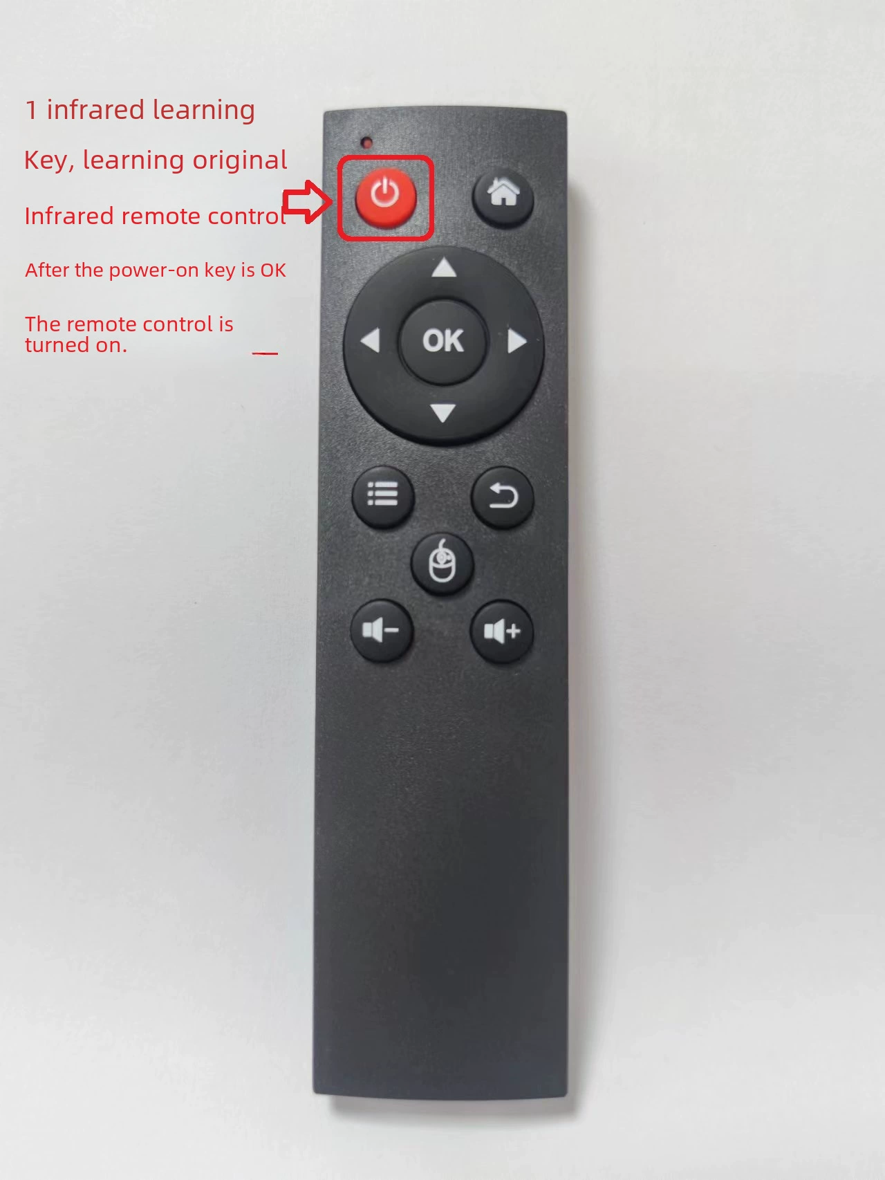 Teaching remote control, projector, TV, wireless mouse, bluetooth, T9, 9b