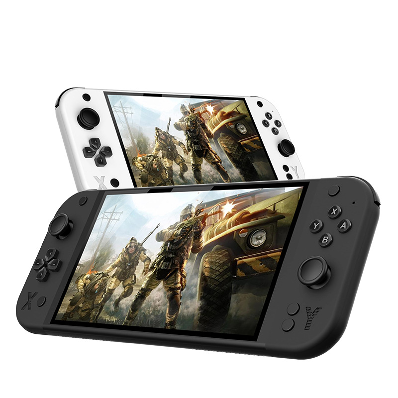 Cross-Border New G90 Handheld Game Console Can Be Connected to Tv Retro Psp Arcade 7inch High-Definition Large-Screen Open-Source Handheld Console