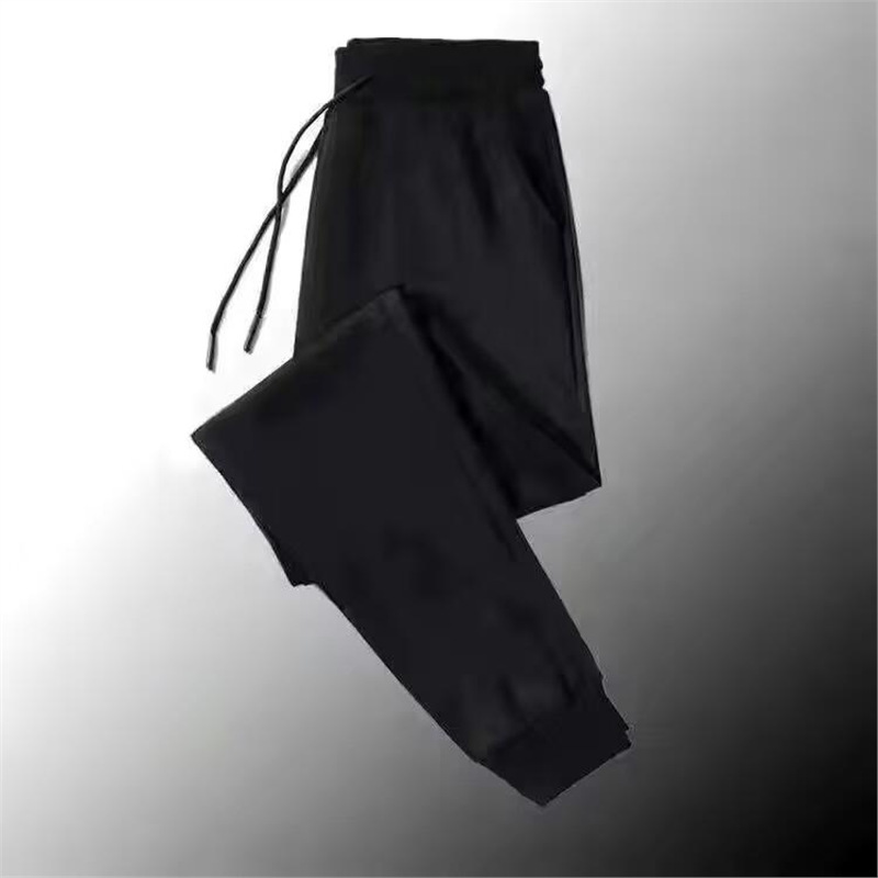 男性用サマースポーツパンツ、男性用アイスシルク速乾パンツ、薄手のランニングカジュアル登山、大きいサイズの通気性のあるズボン、通気性のあるレギンス|undefined