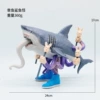 Shark, octopus