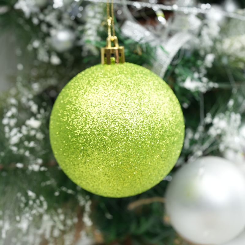クリスマス装飾ボール粉球3cm-60cmプラスチックボールクリスマスツリー装飾ボールペンダント店吊り天井装飾|undefined