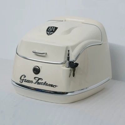 Cargo Box, Luggage Box, Special – Motorcycle trunk - ivory-white-trunk