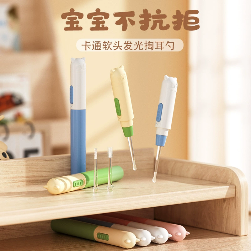 2025 ручка для детей с светящимися ушными ложками