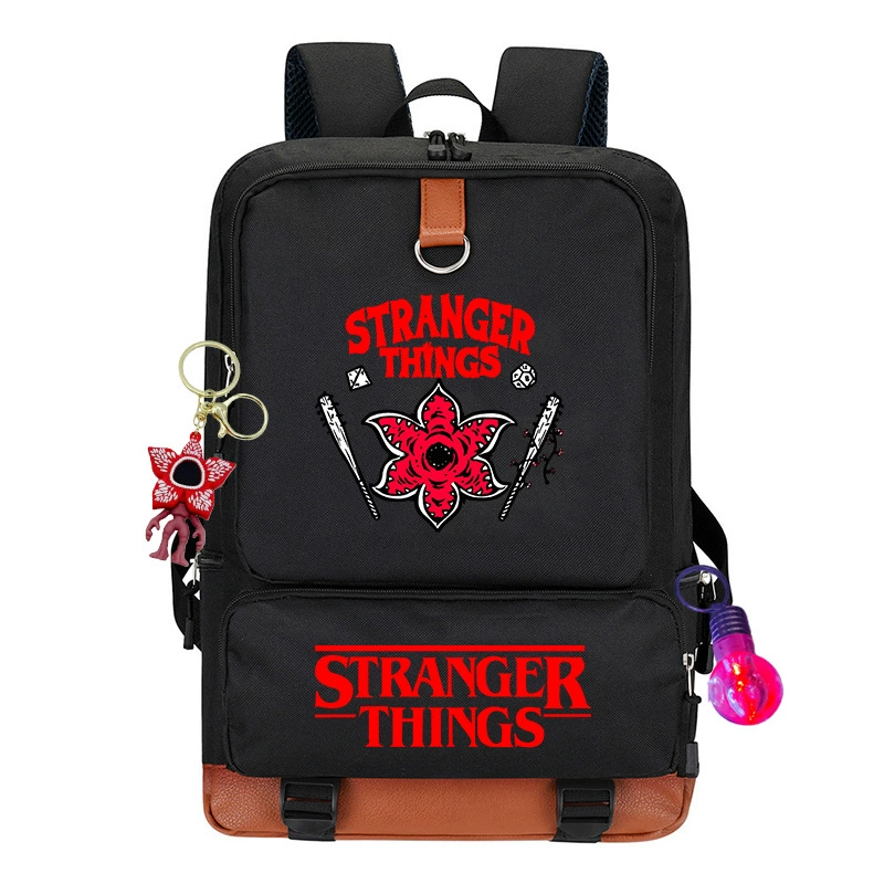 Рюкзак Stranger Things для мальчиков и девочек, школьный портфель, канцелярские принадлежности Stranger Things