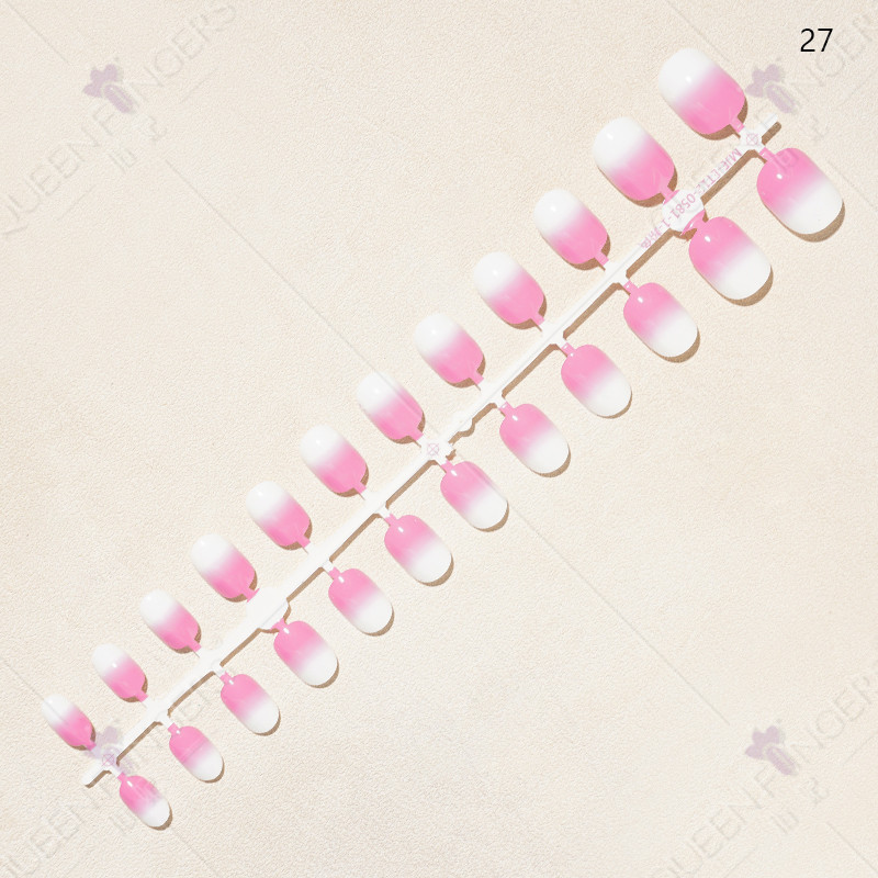 Nuevo manicure 24 piezas de banda de desgaste de uñas productos terminados manicure niños parches manicure productos terminados manicure