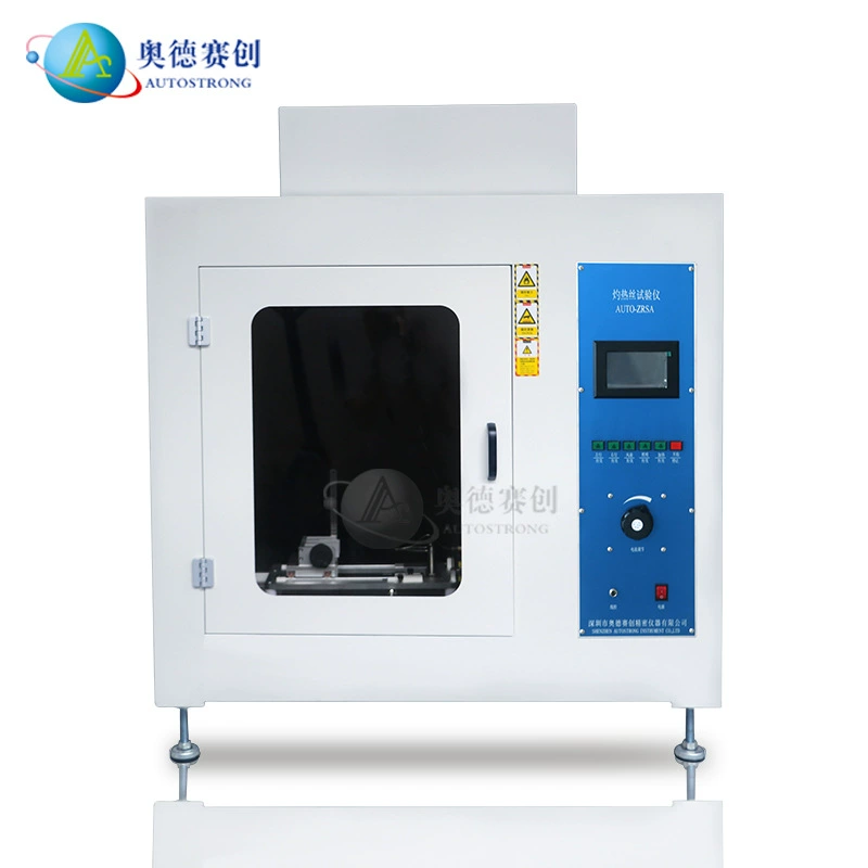 Машина испытания тестера провода зарева особенная для теста огнестойкости пластикового резинового испытания сгорания материального