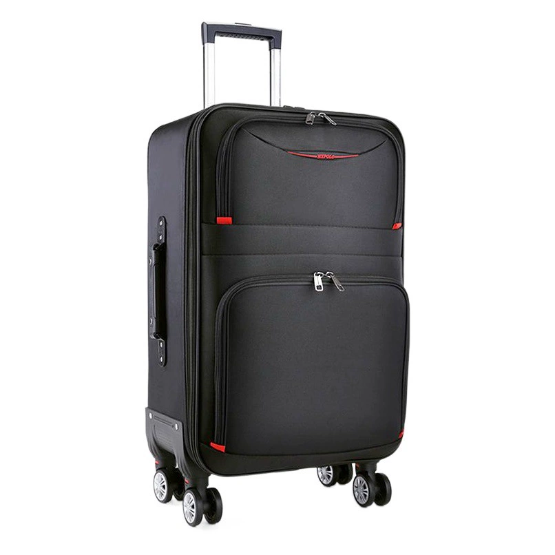 Чемодан большой емкости мужской универсальный колесный студенческий Оксфордский тканевый Дорожный чемодан с паролем деловой чемодан на колесиках для багажа женский