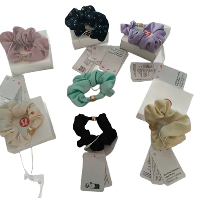 Tie Elastic Scrunchie Metal, Saç üçün rezinlər
