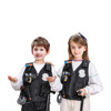 Children's family realistic set, toy, props with accessories, police, cosplay, dress up