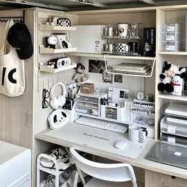 置物架衣柜收纳神器悬挂宿舍桌挂架侧面挂篮床头女好物学生下书桌