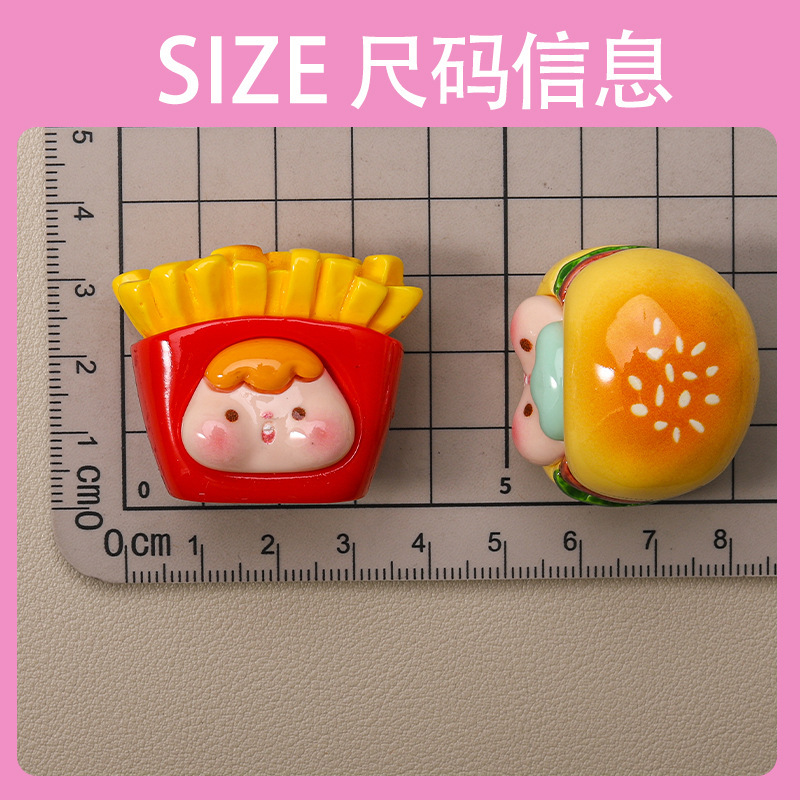 食品おもちゃ Zai Zai Mengli ギフトボックス樹脂小さな装飾品 diy ジュエリー車のデスクトップ小さな装飾品アクセサリー卸売|undefined