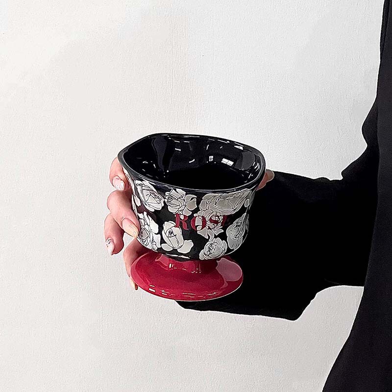 新しい軽い高級感とハイエンドの多目的茶器、高温焼成釉下色セラミック卸売|undefined