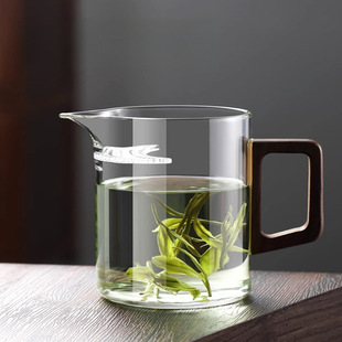 High Borosilicate Glass Green Tea Infuser Crescent Fair Cup Tea Leak Integrated Tea Divider Filter Teapot Tea Set