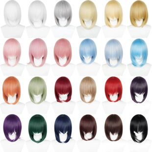 õ���ٰl �f��40CM�ٰl�ȿ���Ę�W�Ƕ̰lë�ﾚ�����Ͷ�ɫ���xwig