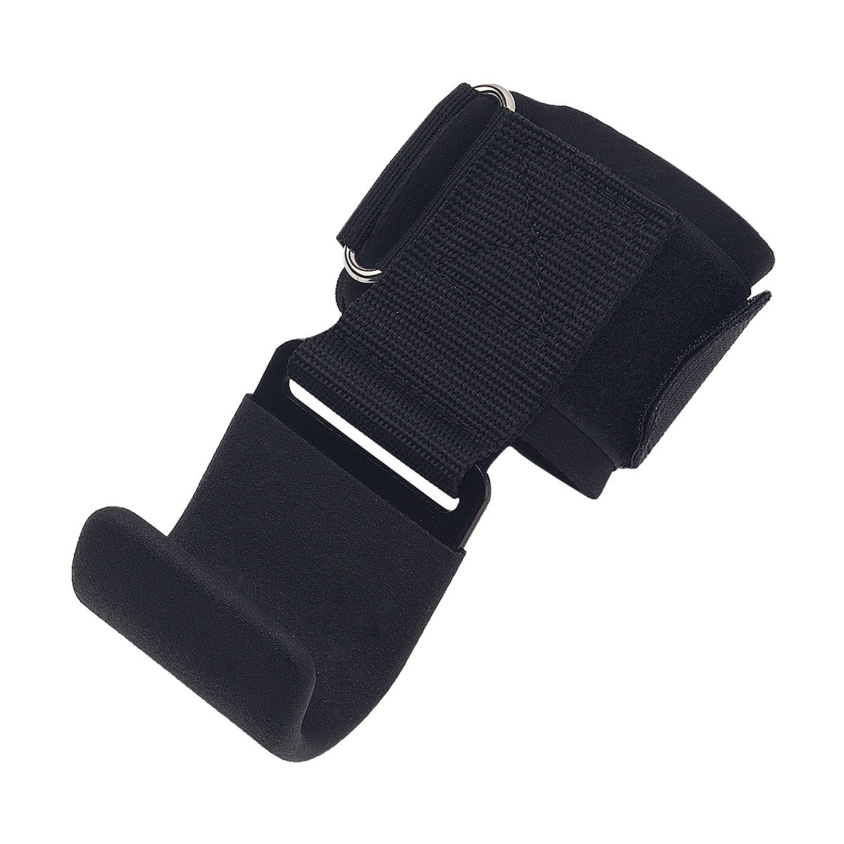 gancho de asistencia para levantamiento de pesas, muñequera antideslizante, gancho para peso muerto, protector de manos para dominadas, agarre para peso muerto, muñequera de agarre, banda de asistencia