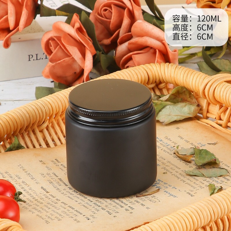 现货DIY茶色半透明玻璃香薰蜡烛杯酒店家居创意摆件蜡器皿空空罐|undefined
