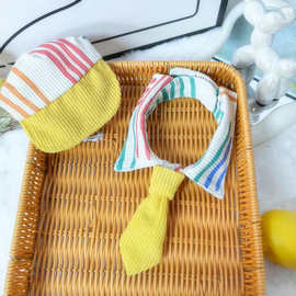 宠物领带棒球帽狗狗鸭舌帽猫狗帽子中小型犬泰迪比熊马尔济斯