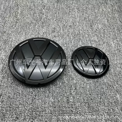Logos, Grille Emblem, Tail Emblem, Car logo - 15-18jetta-replacement-front-and-rear-logos-black