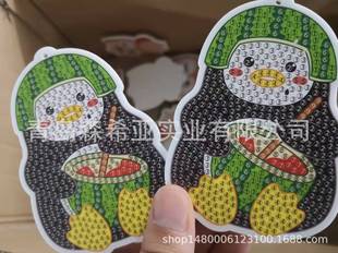 Customized Acrylic Crafts Acrylic Keychain Korean Style Diamond-Encrusted Acrylic Crafts