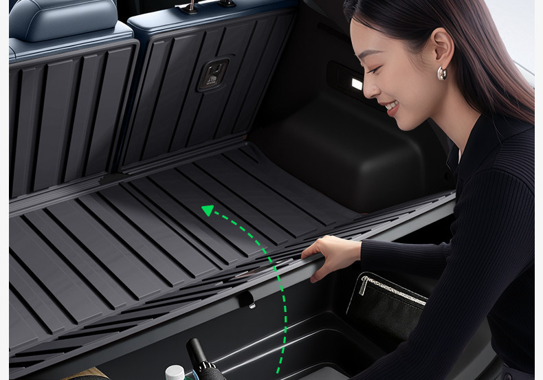 Suitable for 26 models of Beijing BJ30/BJ40, TPE trunk mat, foot mat, range extender fuel modification accessories 25