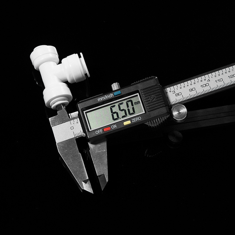 T-tipo de tres vías purificador de agua del hogar máquina de agua pura accesorios tostador de 2 minutos de vuelta de 3 minutos conexión rápida accesorios de conector de enchufe rápido