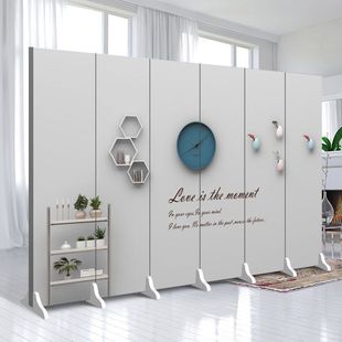 [free shipping] simple modern screen partition living room shelter bedroom office hotel room foldable mobile