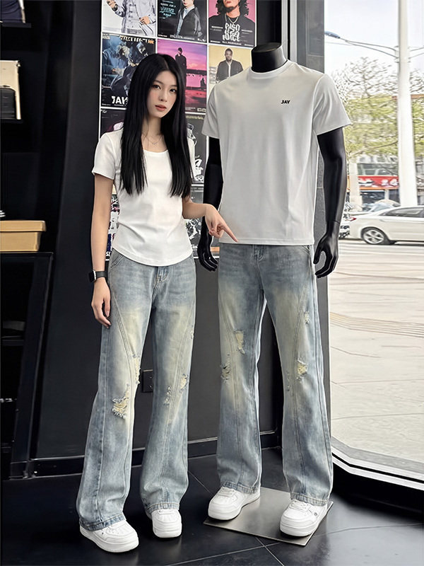 Retro summer jeans