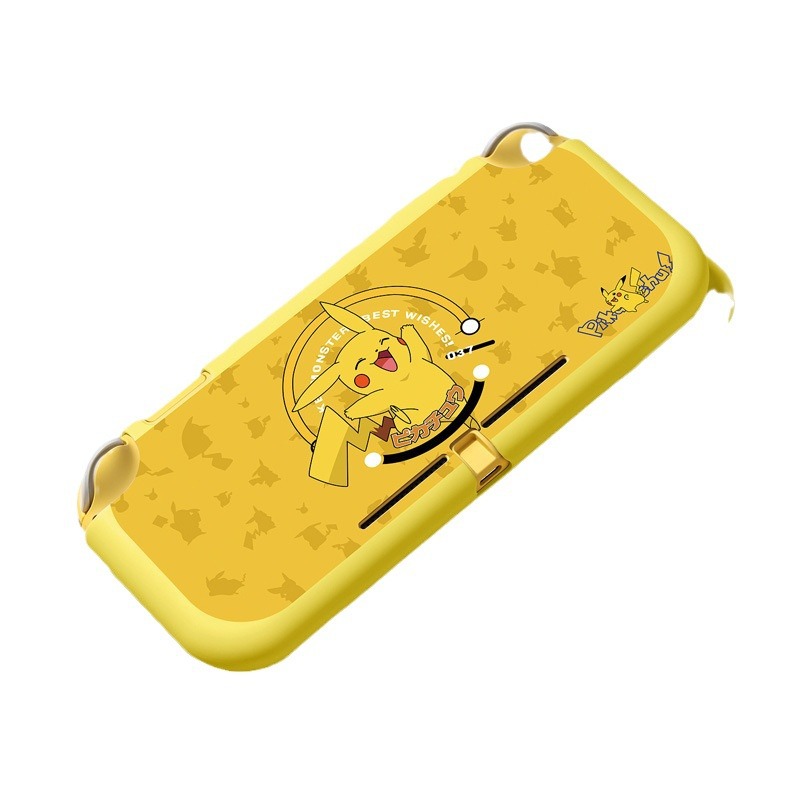 Nintendo switch Lite máquina de juego de alivio Pikachu Mario funda protectora TPU half Pack Soft case