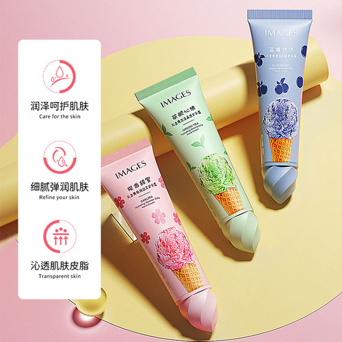 Image Beauty Condensation Silk Hand Cream Hydrating, Moisturizing and Non-greasy Fragrance Ice Cream Hand Cream Wholesale