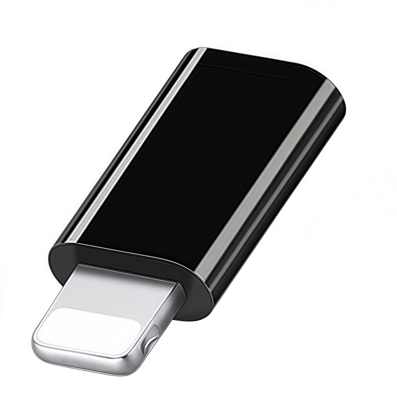 Usb c type cメスからのジャイロスコープ充電12wデータアダプタはアップルのiphone携帯電話に適用される