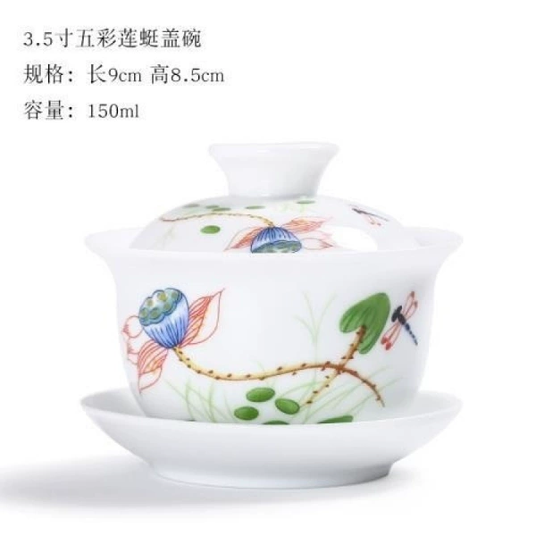 Colorful Lotus 3.5 tureen Capacity: 150ml☆