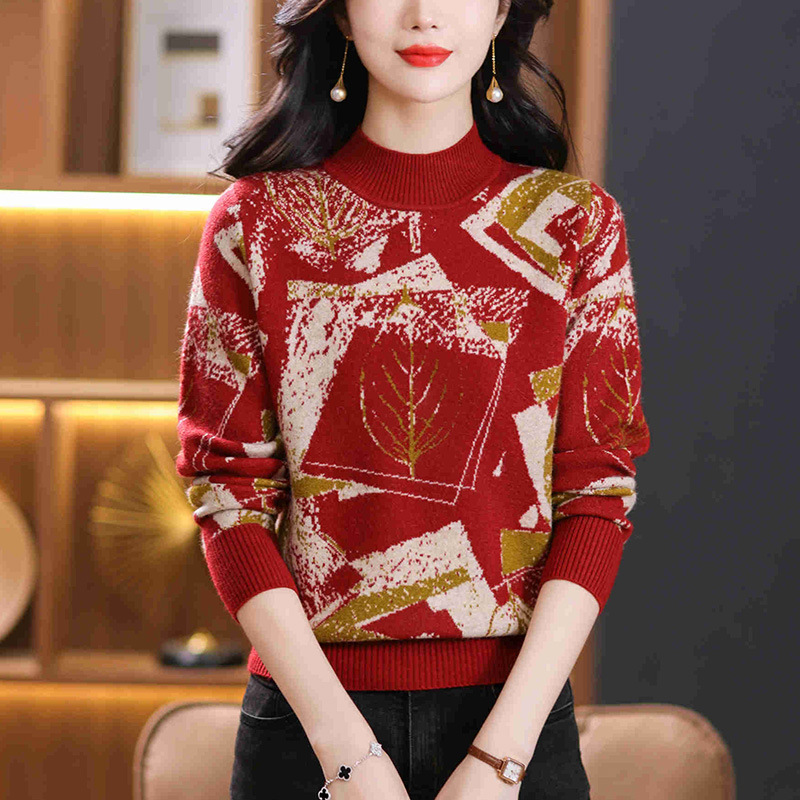 Demi-season winter base body-friendly sweater