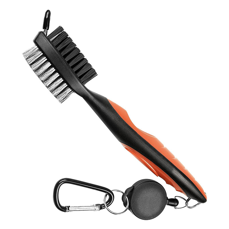 Brushed orange on both sides